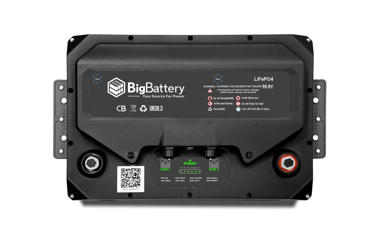 BigBattery 48V HUSKY 2 PWR | 5.12Kwh LiFePO4 – High Power | Golf Cart | UTV | Industrial Battery - Image 4