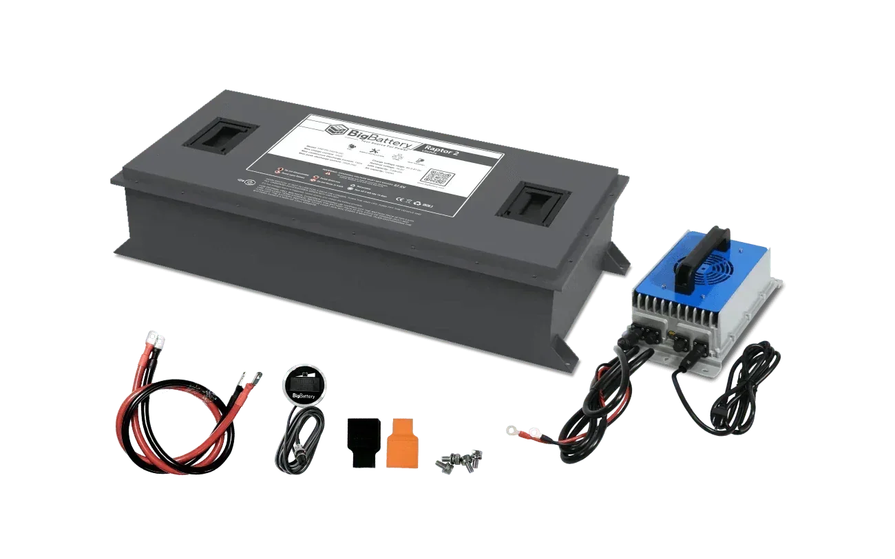 BigBattery 72V RAPTOR 2 LiFePO4 Battery | 7.68kWh | Game-Changing Power for Golf Carts - Image 6
