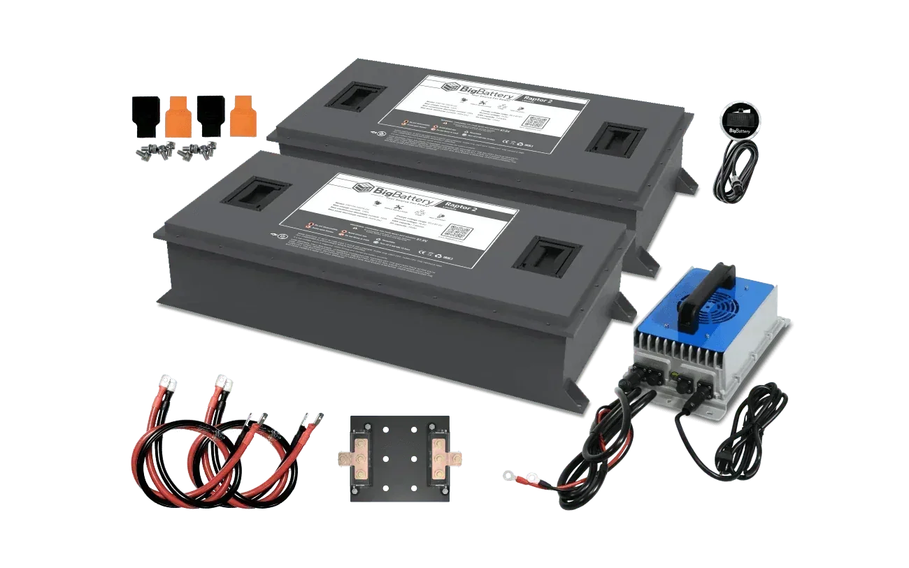 BigBattery 72V RAPTOR 2 LiFePO4 Battery | 7.68kWh | Game-Changing Power for Golf Carts - Image 7