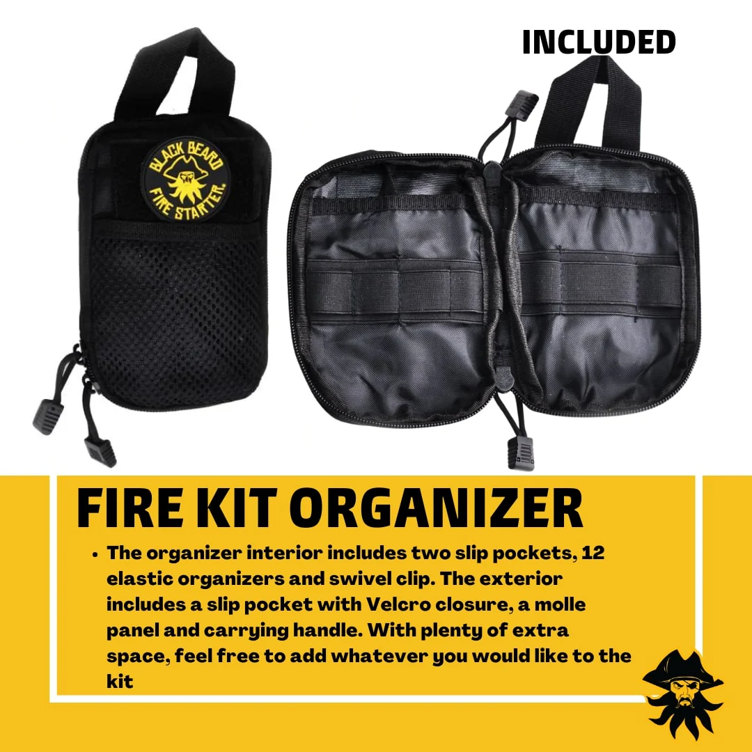 Black Beard Fire Plug Kit | Fire Starter Kit - Image 4