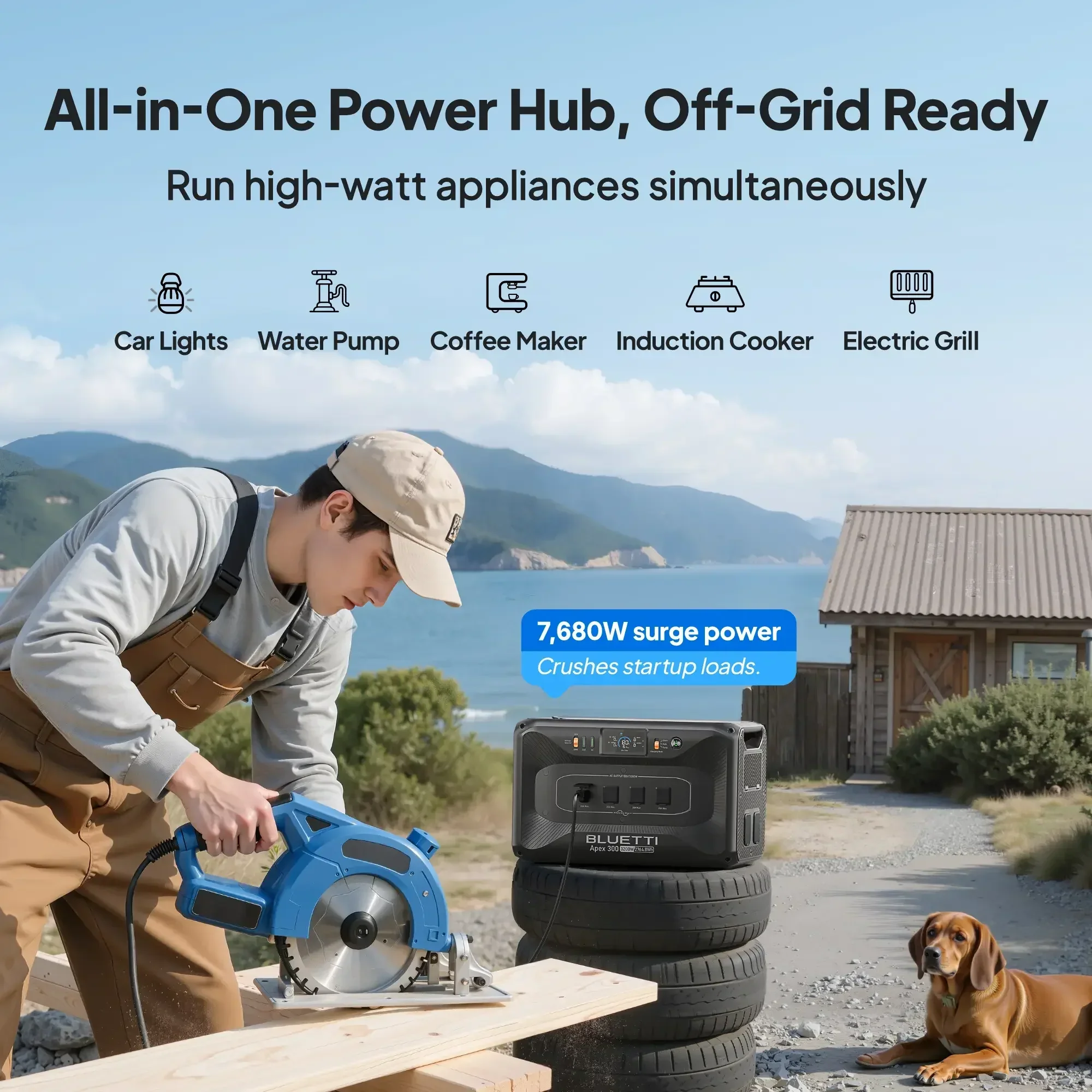 Bluetti Apex 300 Versatile Power Station - Image 3