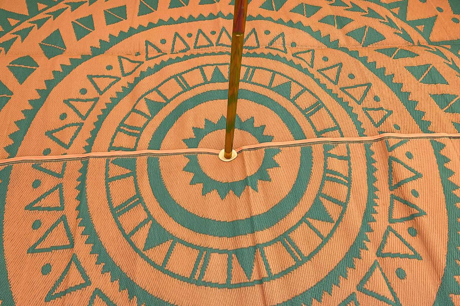 Boho Style Bell Tent Floor Matting Cover | 16' (5M) - Image 10