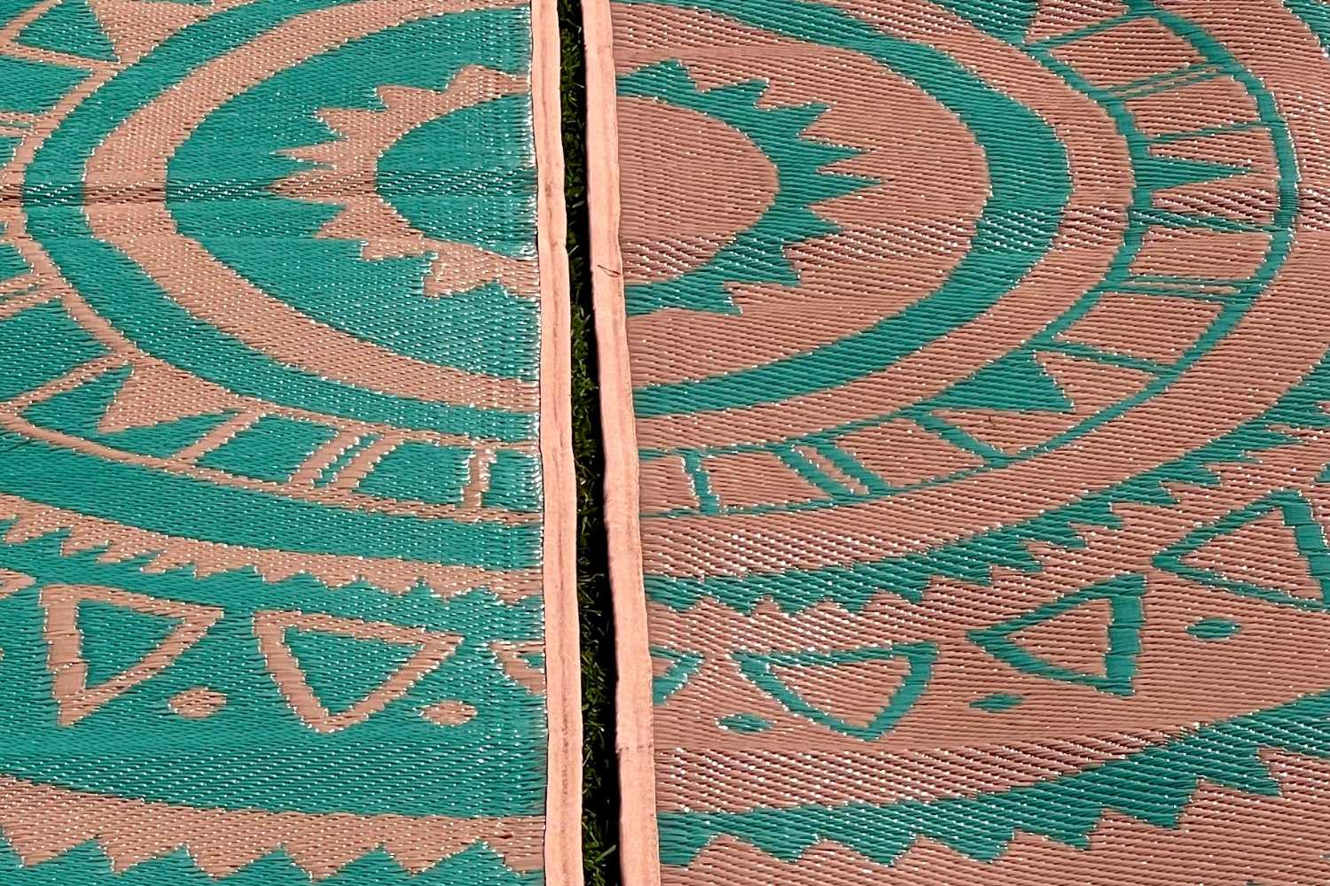 Boho Style Bell Tent Floor Matting Cover | 16' (5M) - Image 3