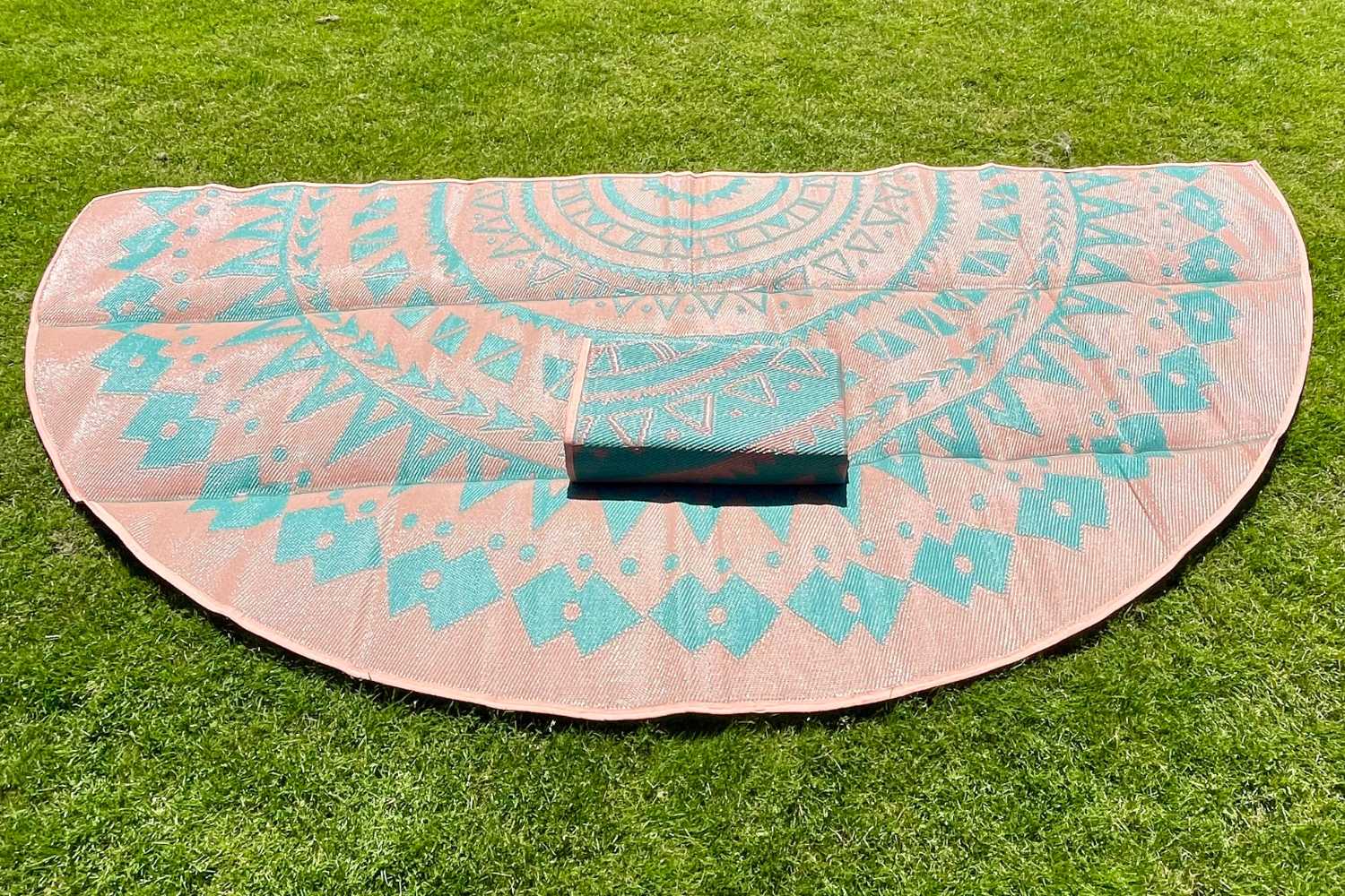 Boho Style Bell Tent Floor Matting Cover | 16' (5M) - Image 6