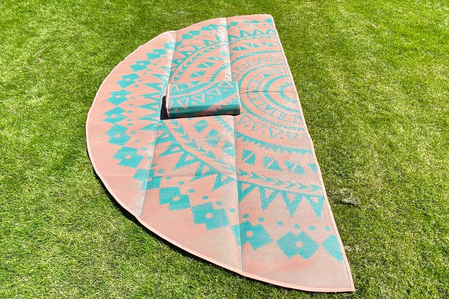 Boho Style Bell Tent Floor Matting Cover | 16' (5M) - Image 7