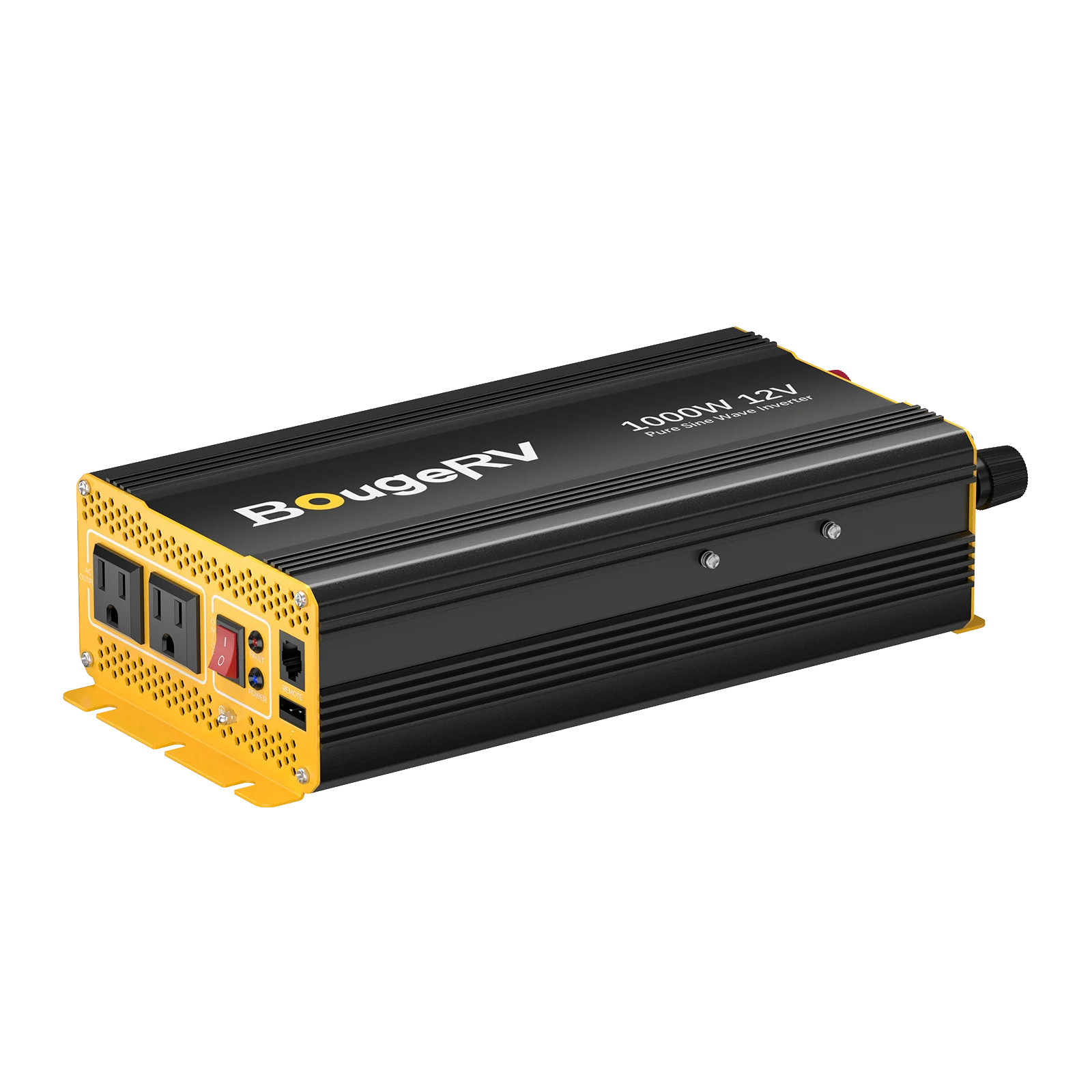 BougeRV 1000W 12V Pure Sine Wave Inverter with Bluetooth (SC) - Image 4