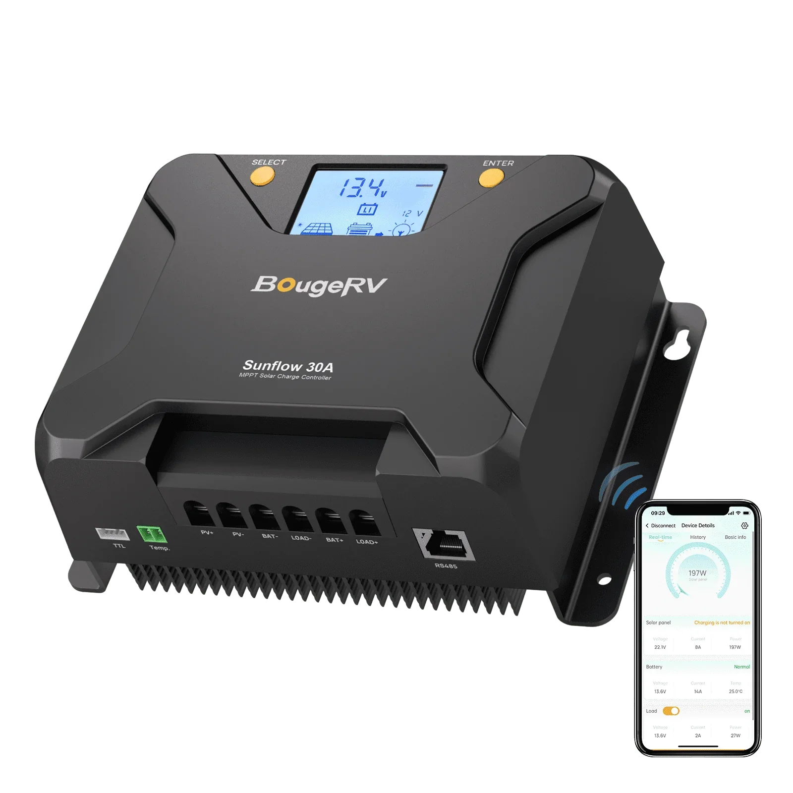 BougeRV 12V 200 Watt CIGS Flexible Solar System Kit(Adhesive) (SC) - Image 23