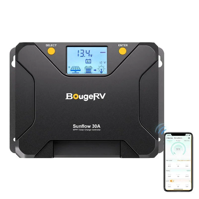 BougeRV 12V 200 Watt Flexible Solar System Kit - Image 9