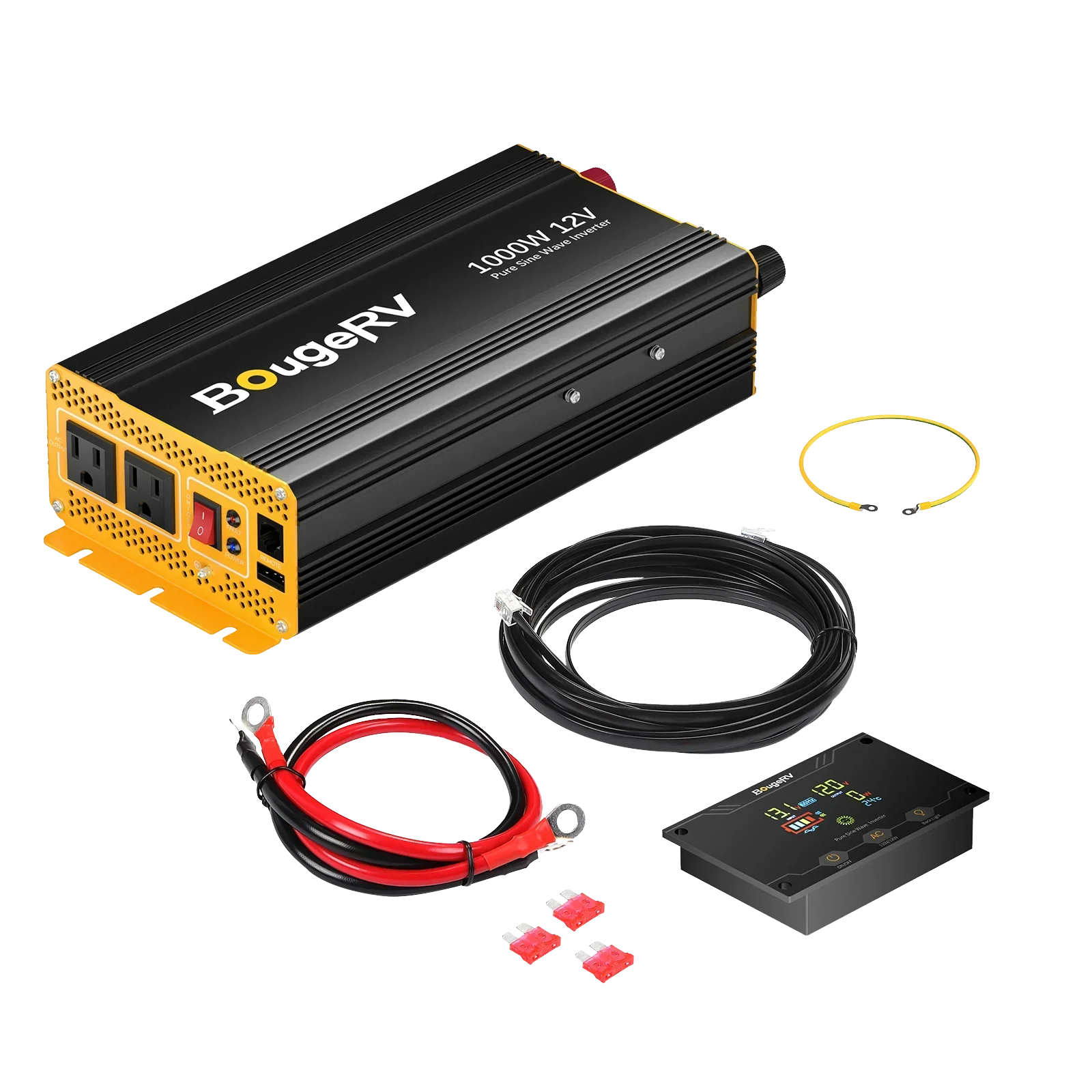 BougeRV 12V 200 Watt Rigid Solar System Kit - Image 26