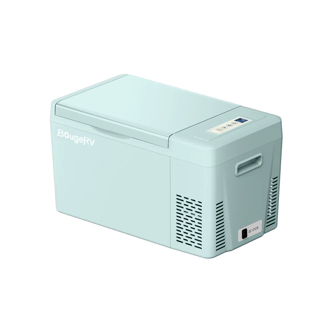 BougeRV 12V 23 Quart Colorful Mint Green Portable Fridge (SC) - Image 2