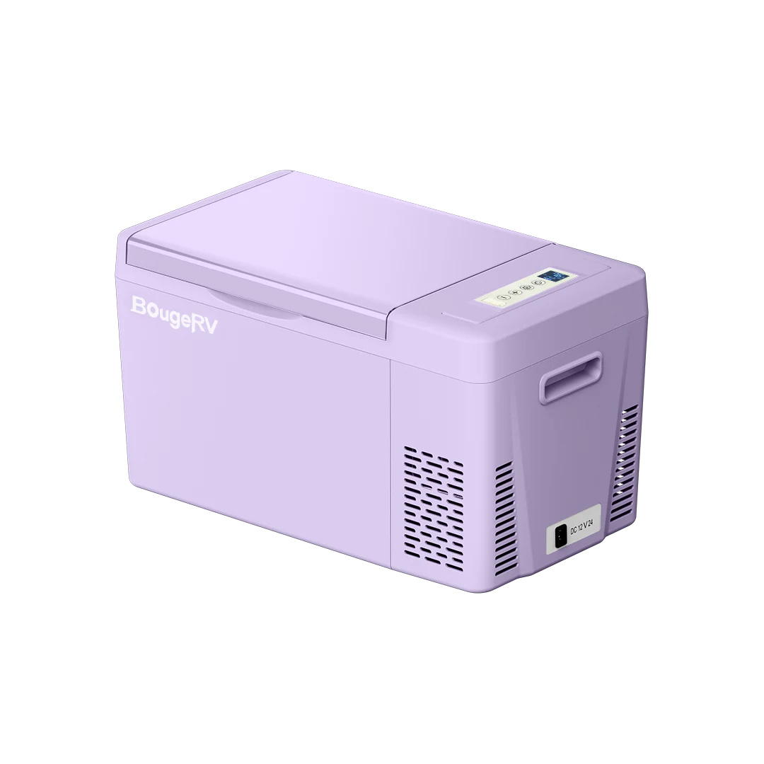 BougeRV 12V 23 Quart Colorful Purple Portable Fridge (SC) - Image 2