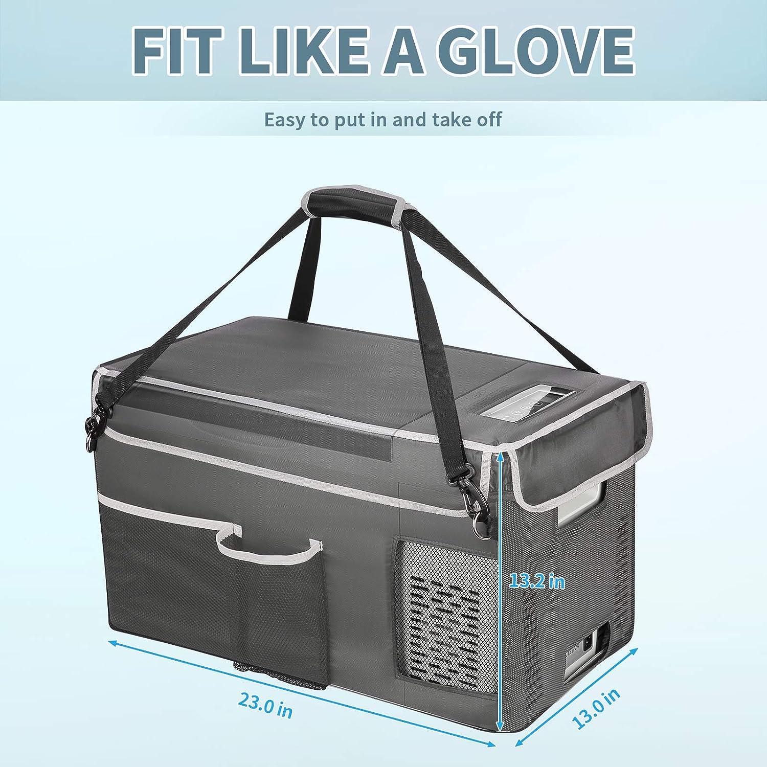 BougeRV 12V 23 Quart Portable Car Refrigerator Cover - Image 3