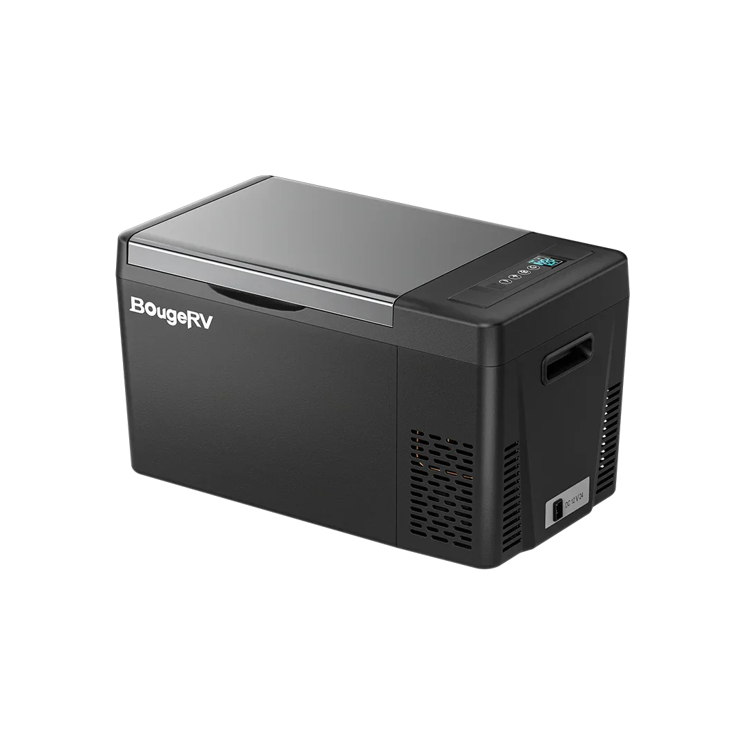BougeRV 12V 23 Quart Portable Fridge Black For Travel - Image 2