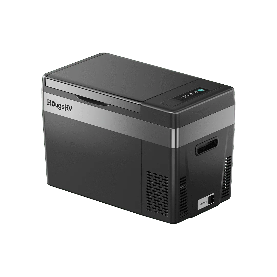 BougeRV 12V 30 Quart (28L) Portable Car Fridge Black - Image 2