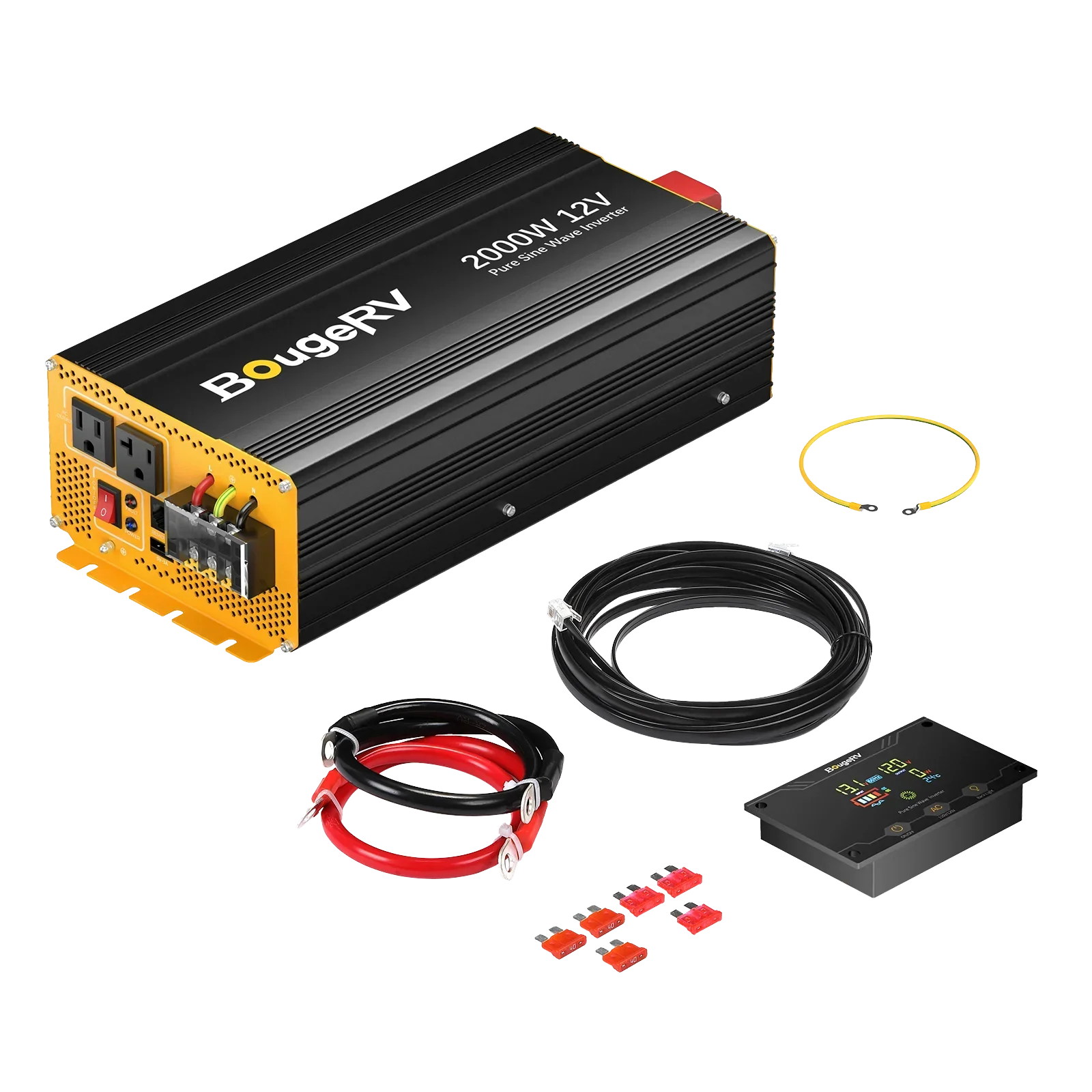 BougeRV 12V 400 Watt Rigid Solar System Kit - Image 18