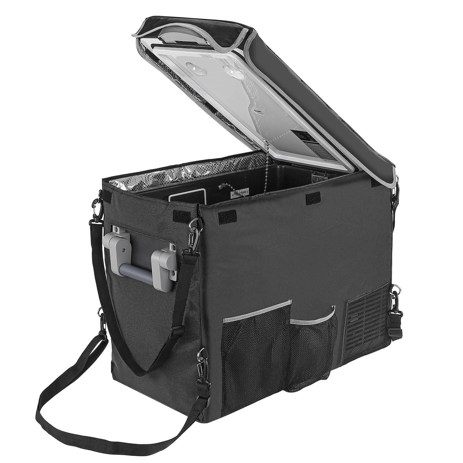 BougeRV 12V 42 Quart (40L) Portable Car Fridge Cover - Image 2