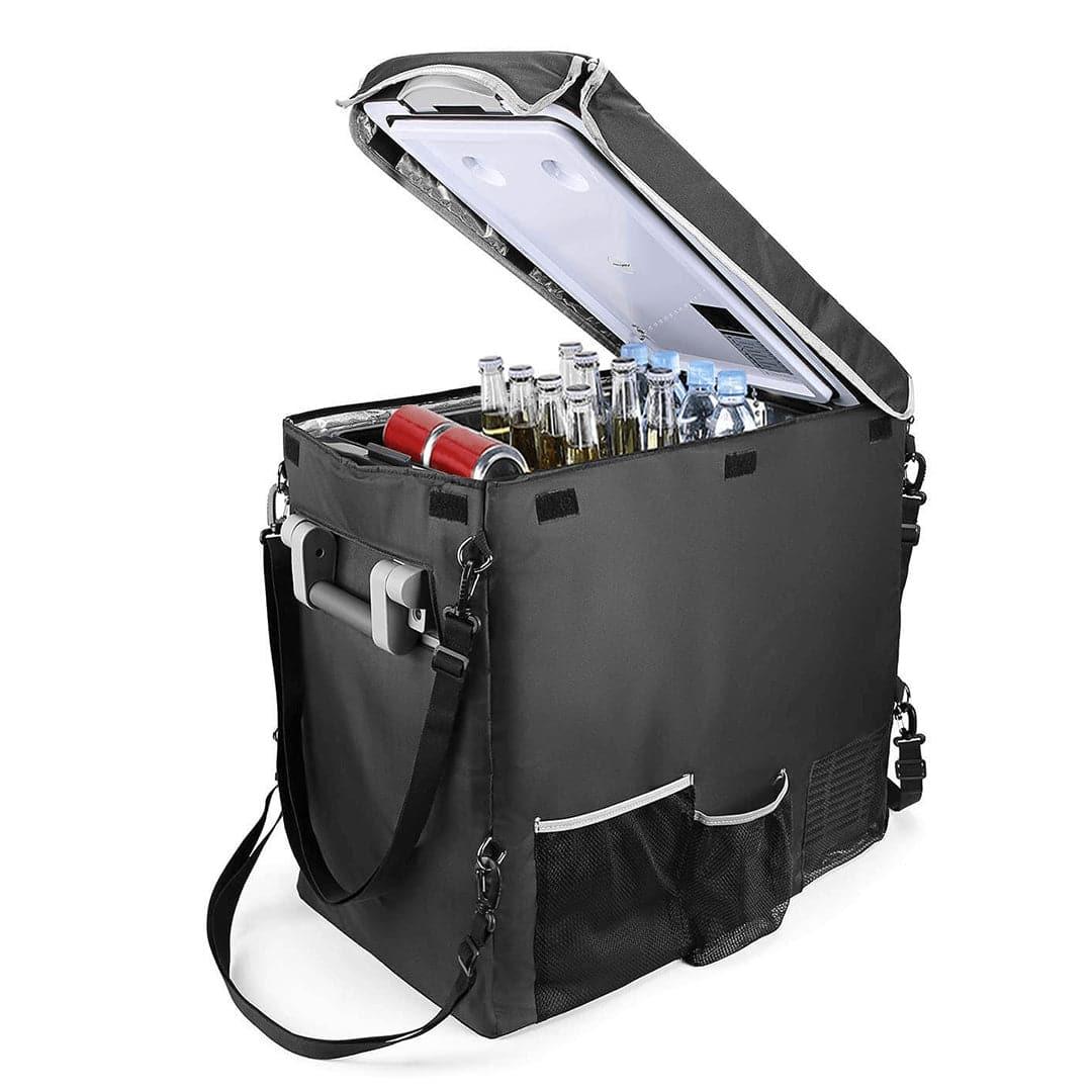 BougeRV 12V 53 Quart (50L) Portable Car Refrigerator Cover - Image 2