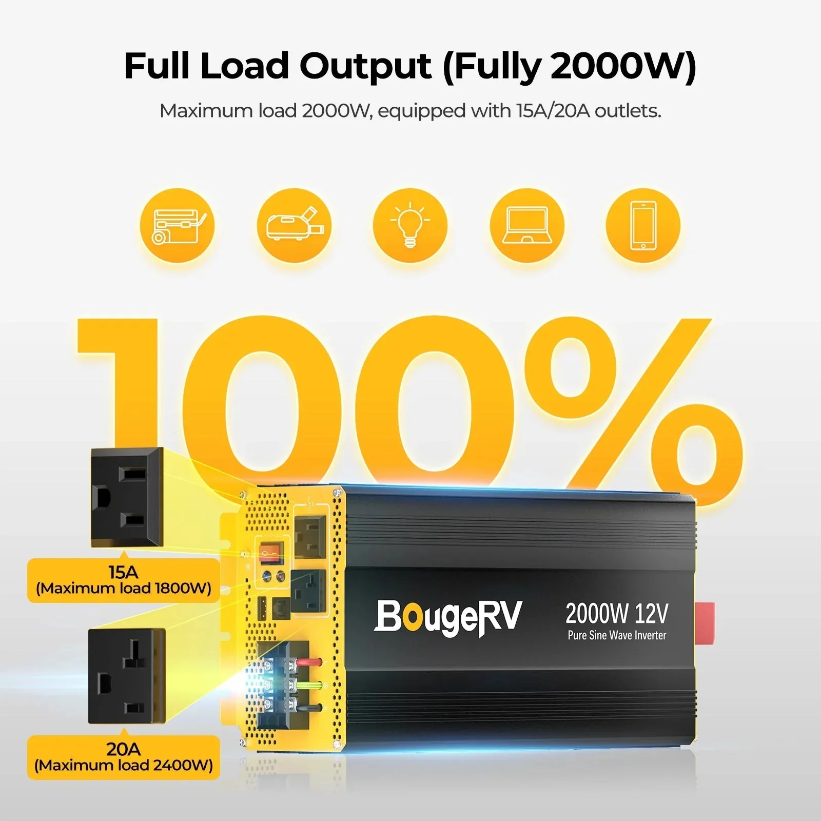 BougeRV 12V 600W High Watt Rigid Solar System Kit - Image 20