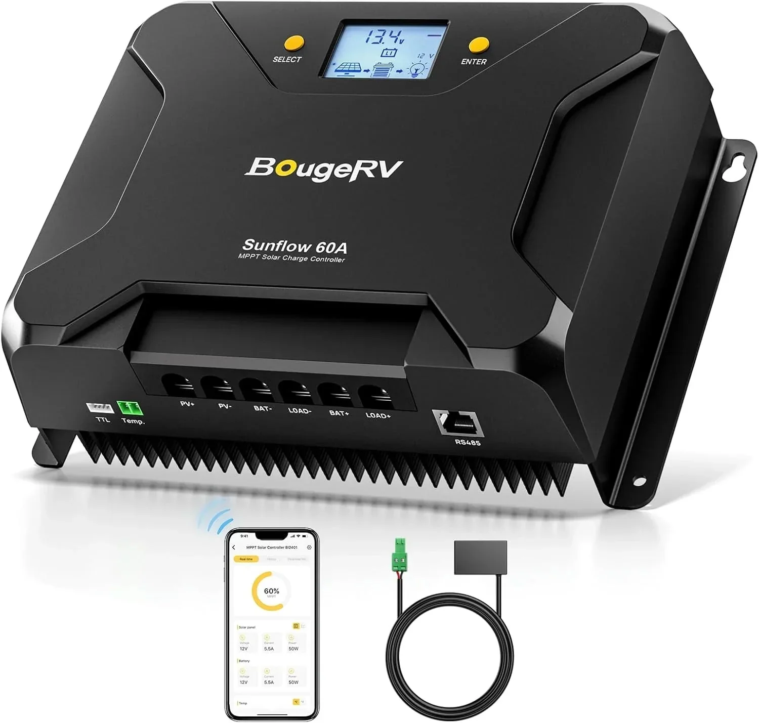 BougeRV 12V 800W High Watt Rigid Solar System Kit - Image 21