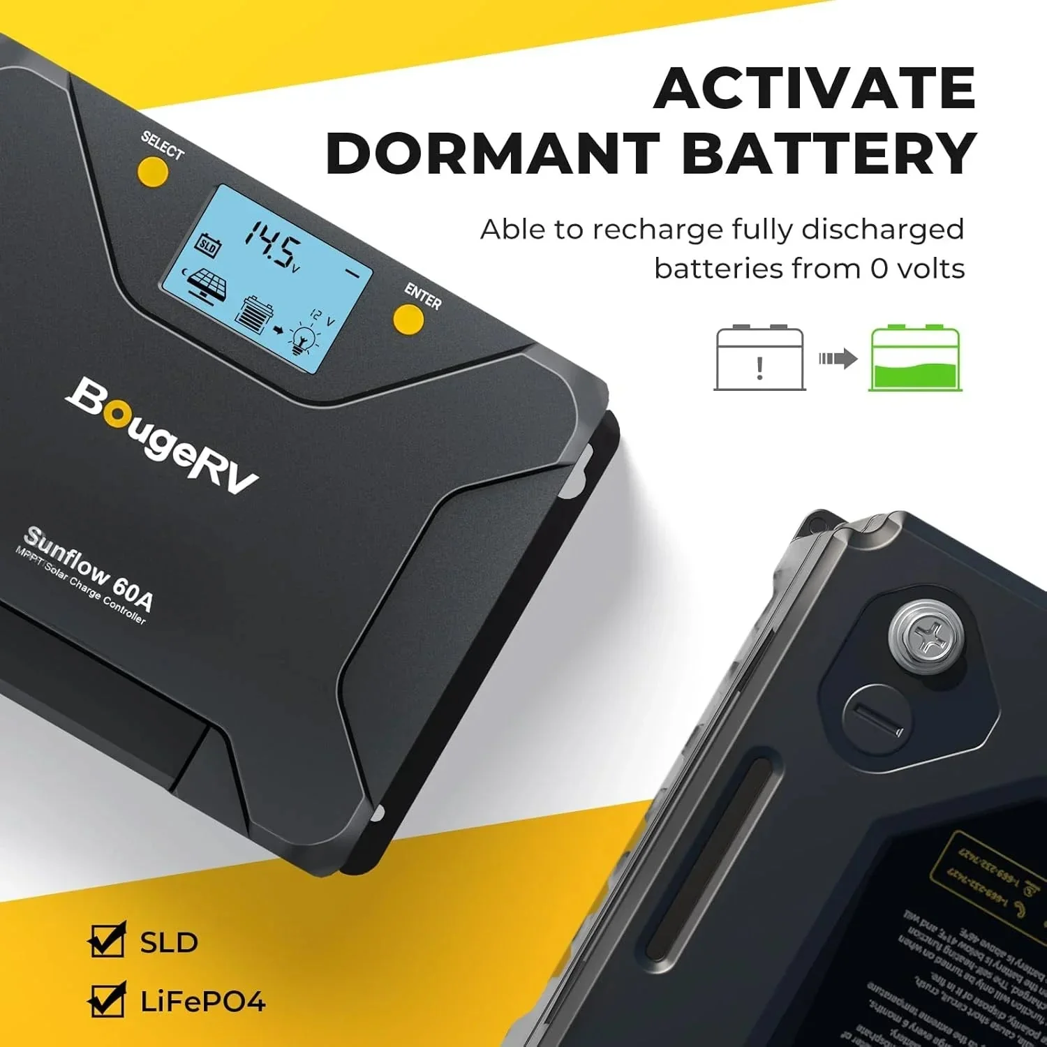 BougeRV 12V 800W High Watt Rigid Solar System Kit - Image 24