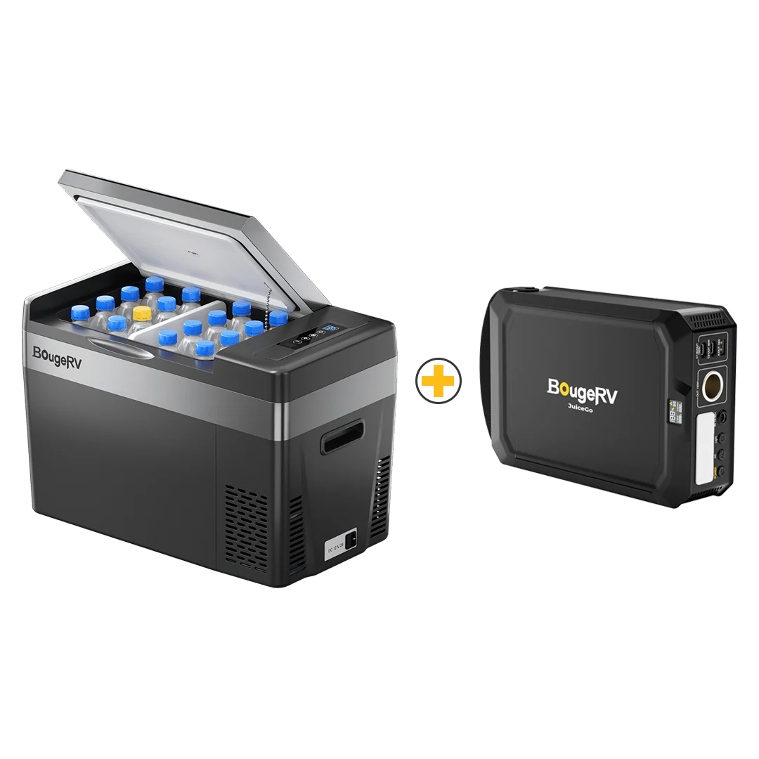 BougeRV 12V Portable Fridge With JuiceGo 240Wh Power Station (SC) - Image 2