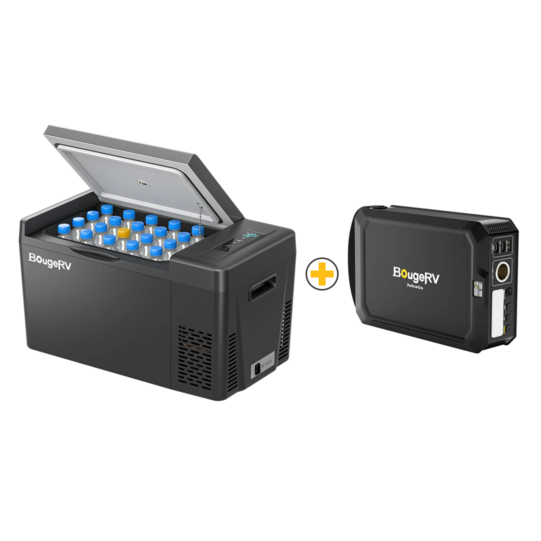 BougeRV 12V Portable Fridge With JuiceGo 240Wh Power Station (SC) - Image 3
