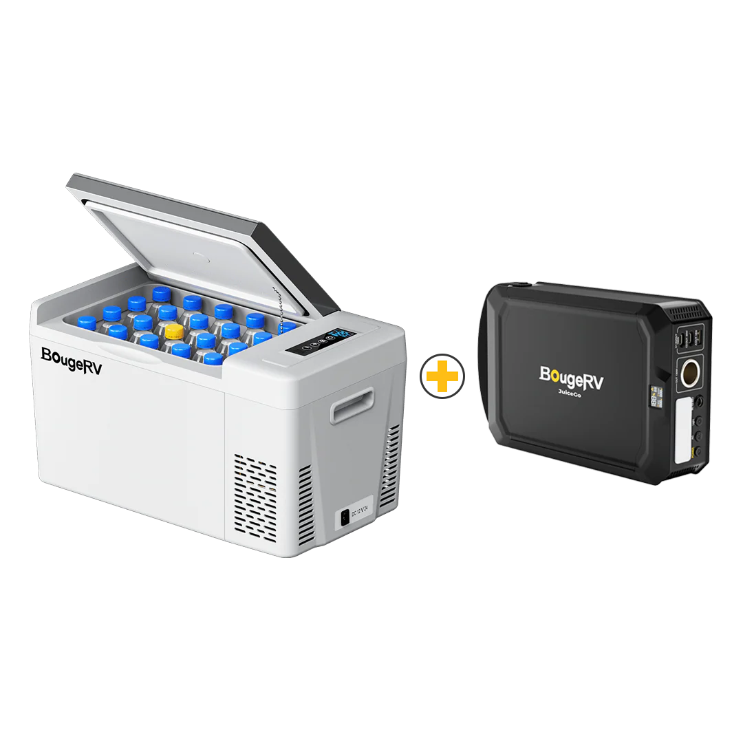 BougeRV 12V Portable Fridge With JuiceGo 240Wh Power Station (SC) - Image 4