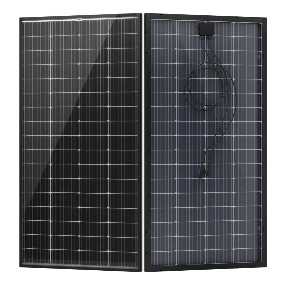 BougeRV 200 Watt Rigid Bifacial 10BB Mono Solar Panel - Image 9