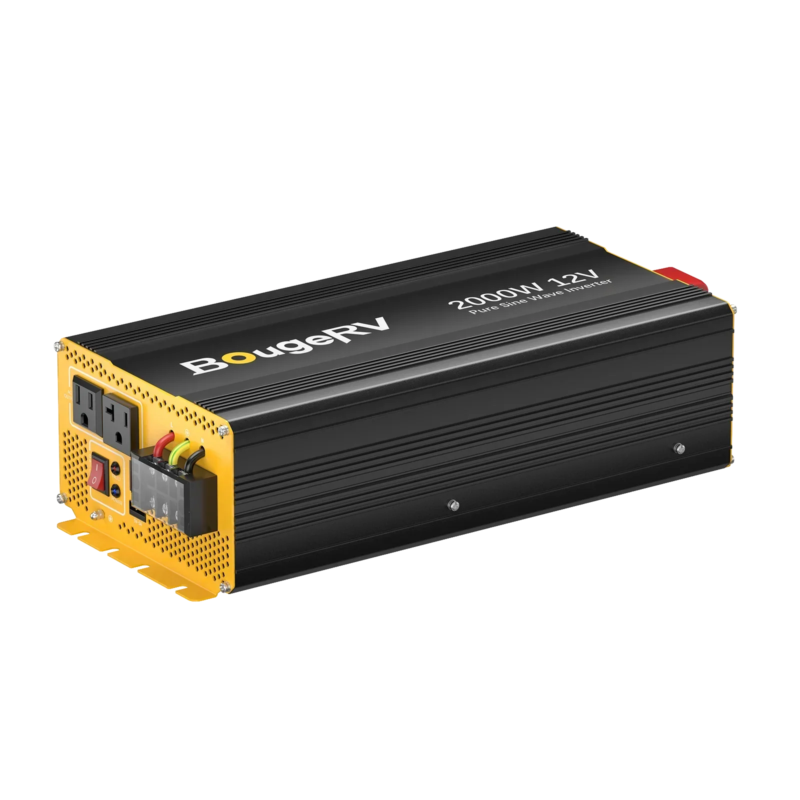 BougeRV 2000W 12V Pure Sine Wave Inverter with Bluetooth - Image 3