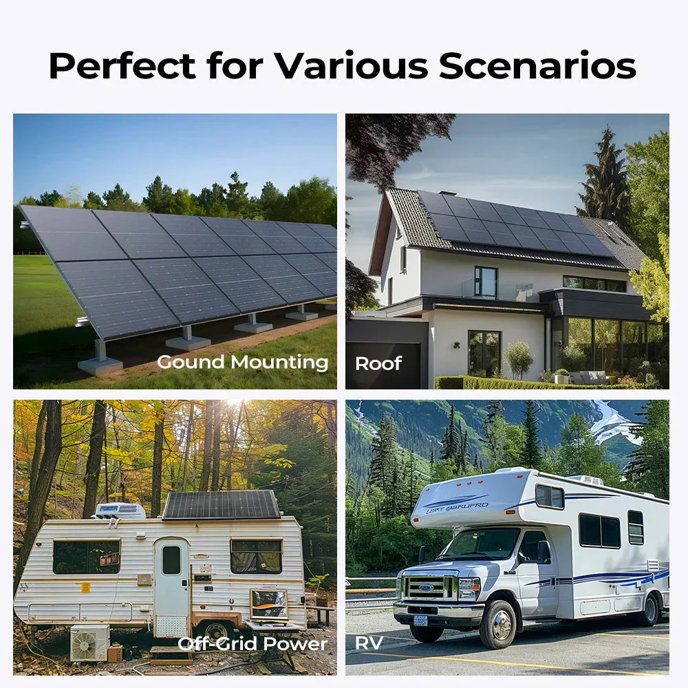 BougeRV 300 Watt N-Type Rigid Bifacial 16BB Mono Solar Panel - Image 10