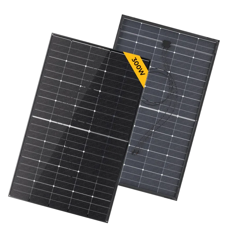 BougeRV 300 Watt N-Type Rigid Bifacial 16BB Mono Solar Panel - Image 2