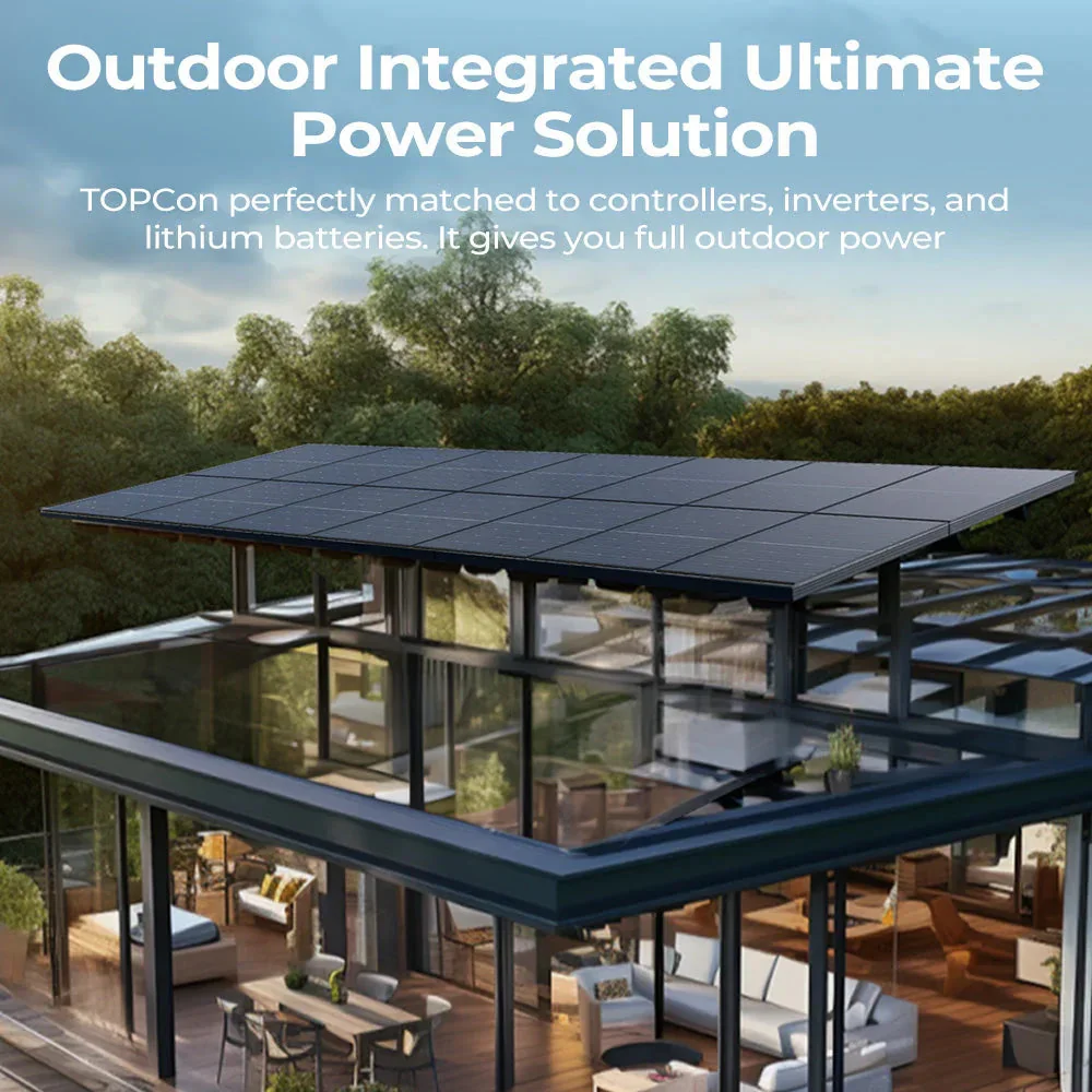 BougeRV 300 Watt N-Type Rigid Bifacial 16BB Mono Solar Panel - Image 9