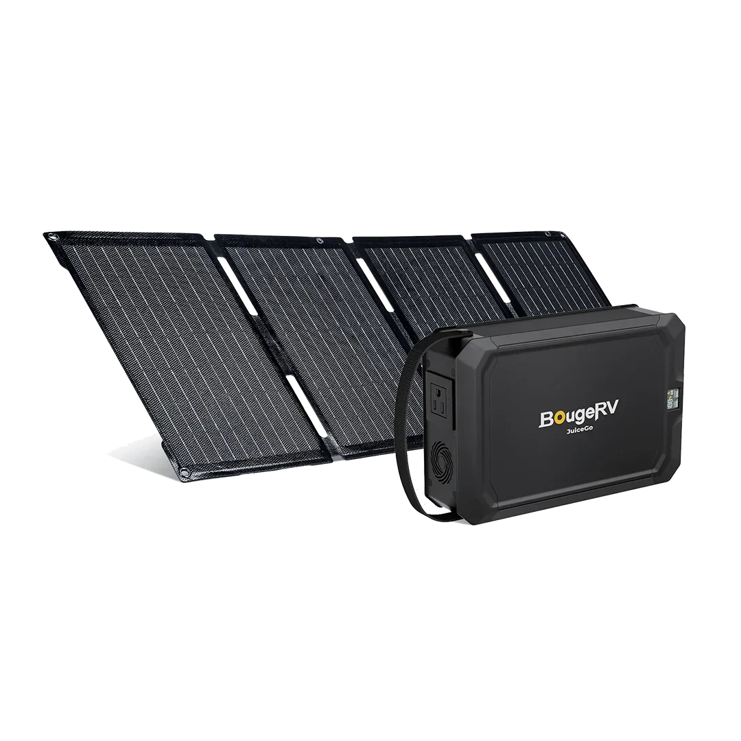 BougeRV 50W Fiberglass Flexible Portable Solar Panel - Image 7
