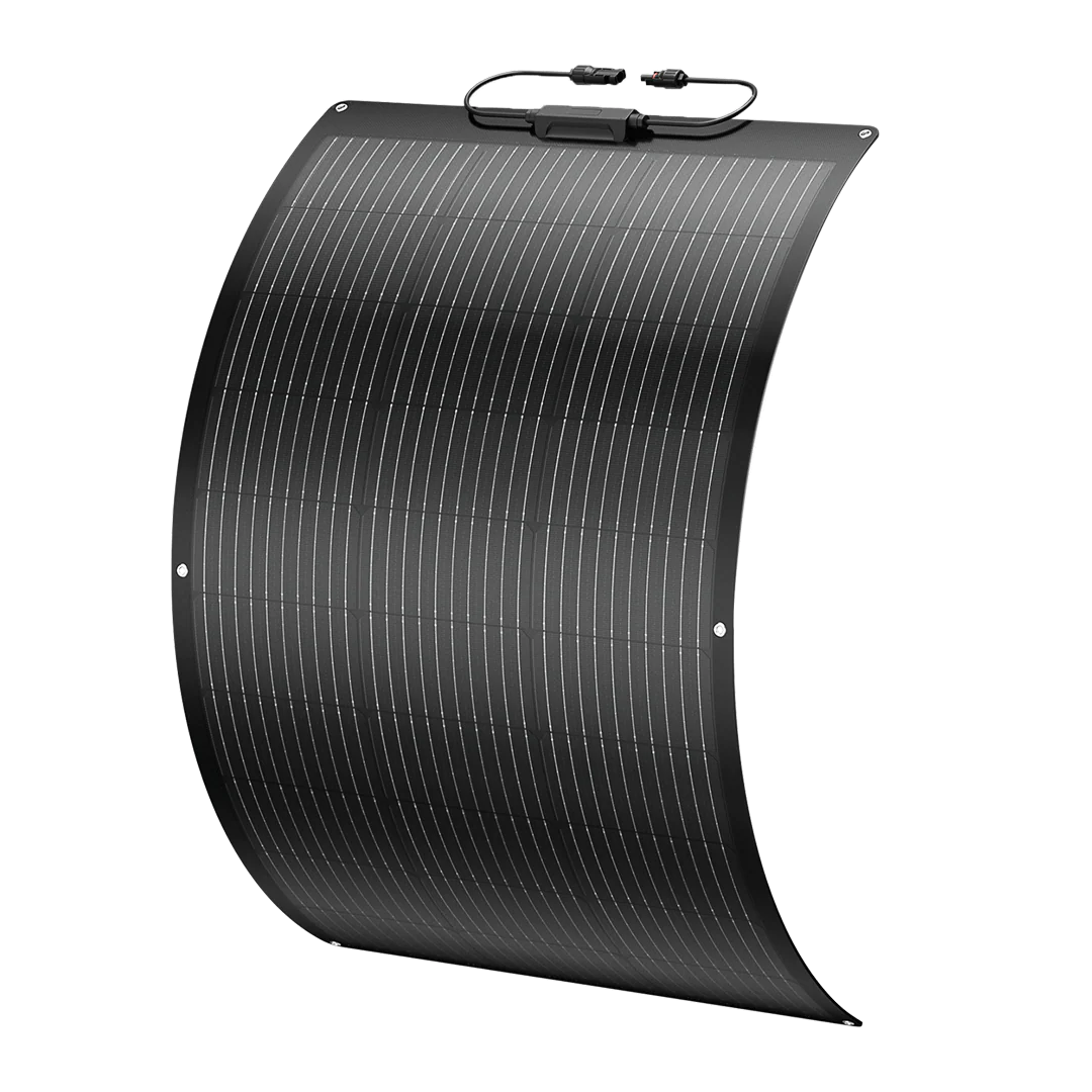 BougeRV Arch 100 Watt Fiberglass Flexible Curved Solar Panel (SC) - Image 2