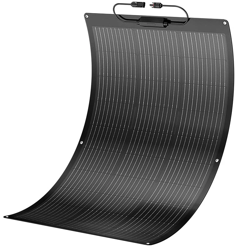 BougeRV Arch 100 Watt Fiberglass Flexible Curved Solar Panel (SC) - Image 3