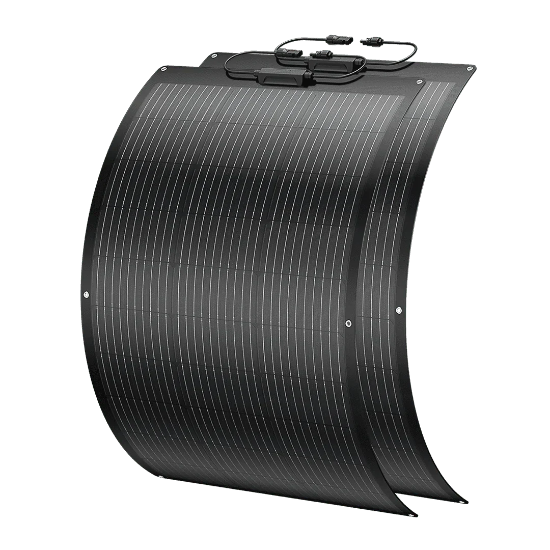 BougeRV Arch 100 Watt Fiberglass Flexible Curved Solar Panel (SC) - Image 5