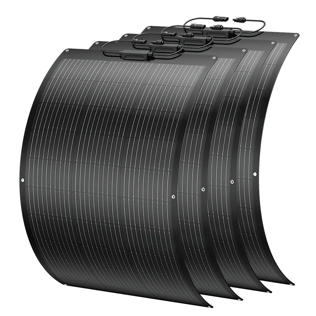 BougeRV Arch 100 Watt Fiberglass Flexible Curved Solar Panel (SC) - Image 7