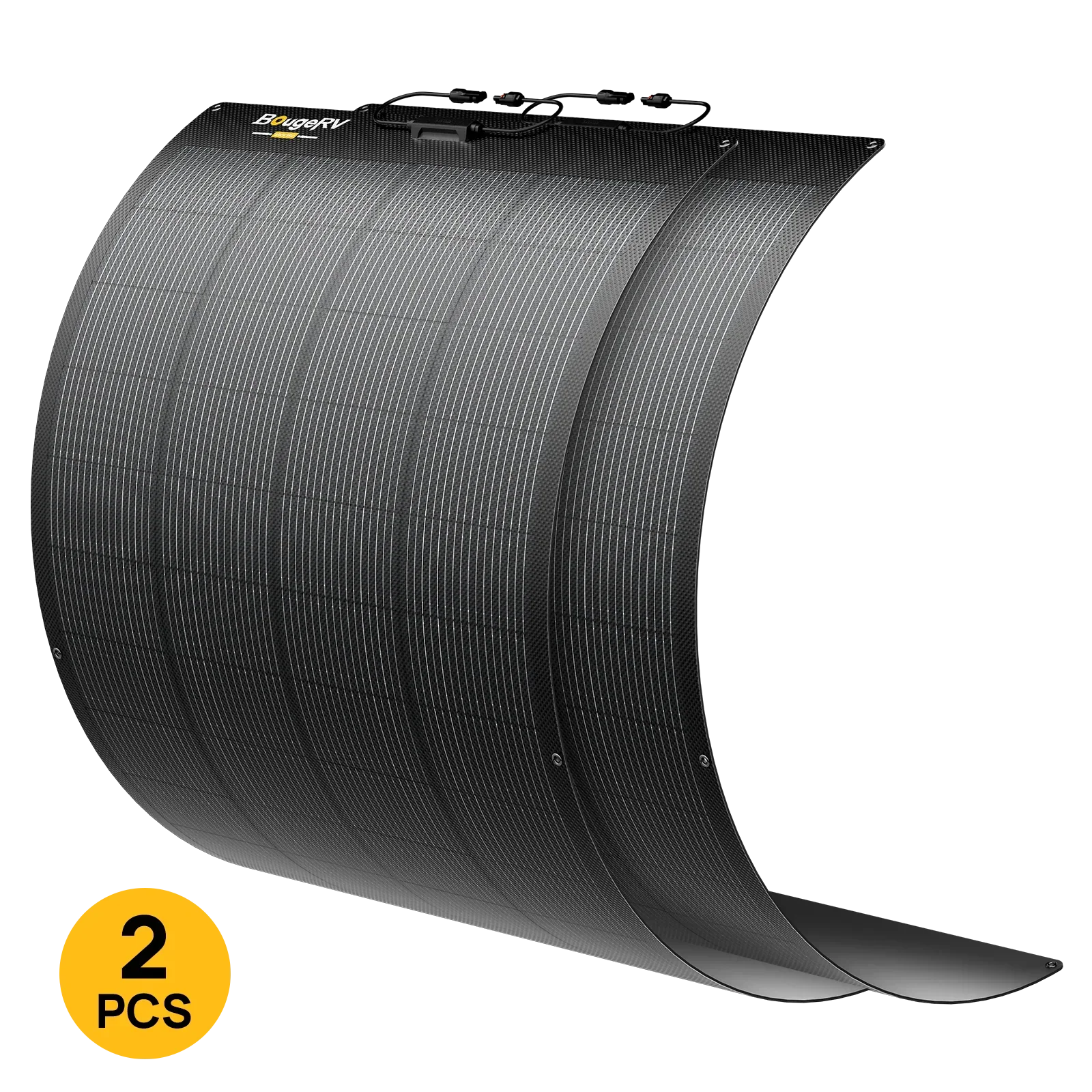 BougeRV Arch Pro 200W N-Type TOPCon Flexible Solar Panel (12V/24V Compatible) - Image 2