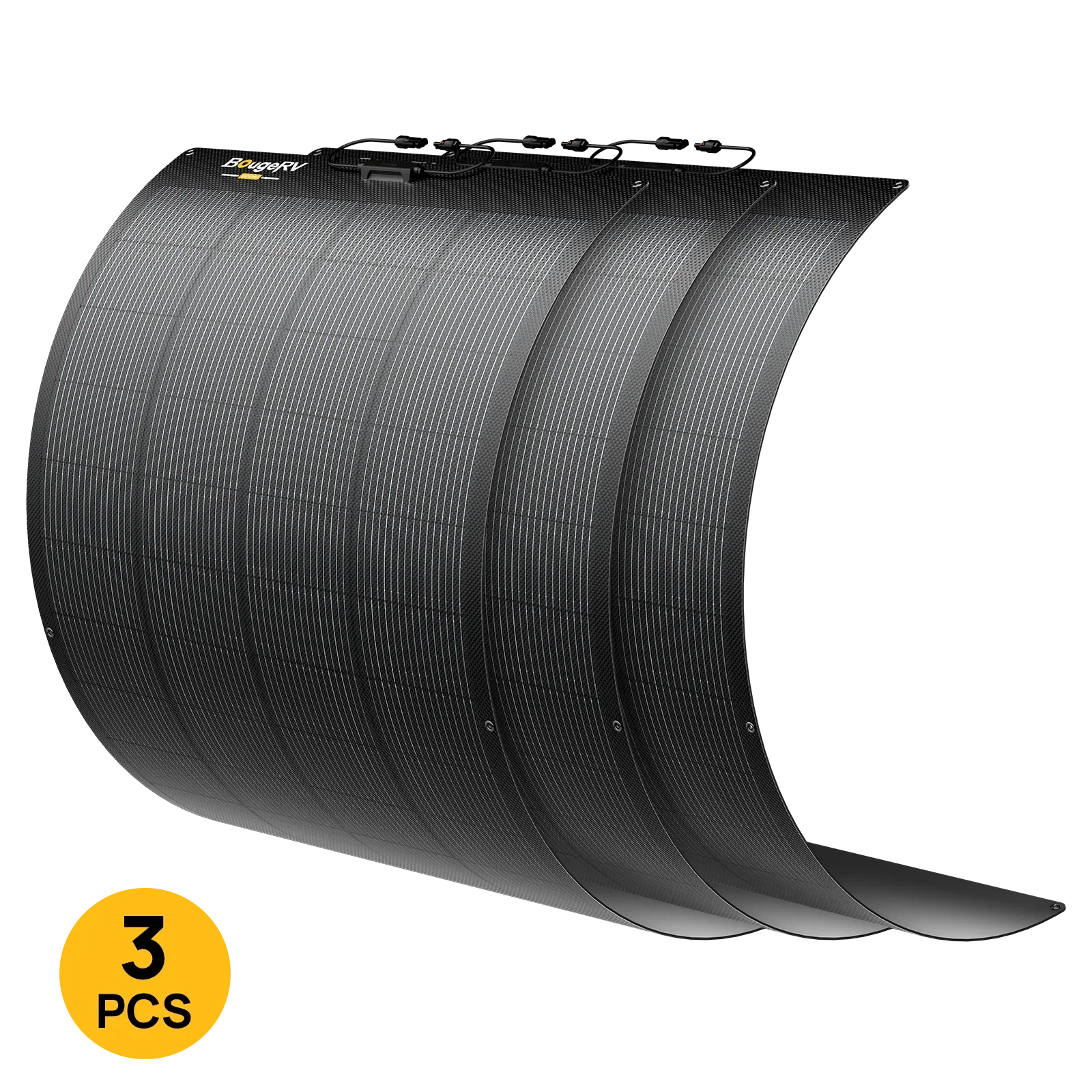 BougeRV Arch Pro 200W N-Type TOPCon Flexible Solar Panel (12V/24V Compatible) - Image 3