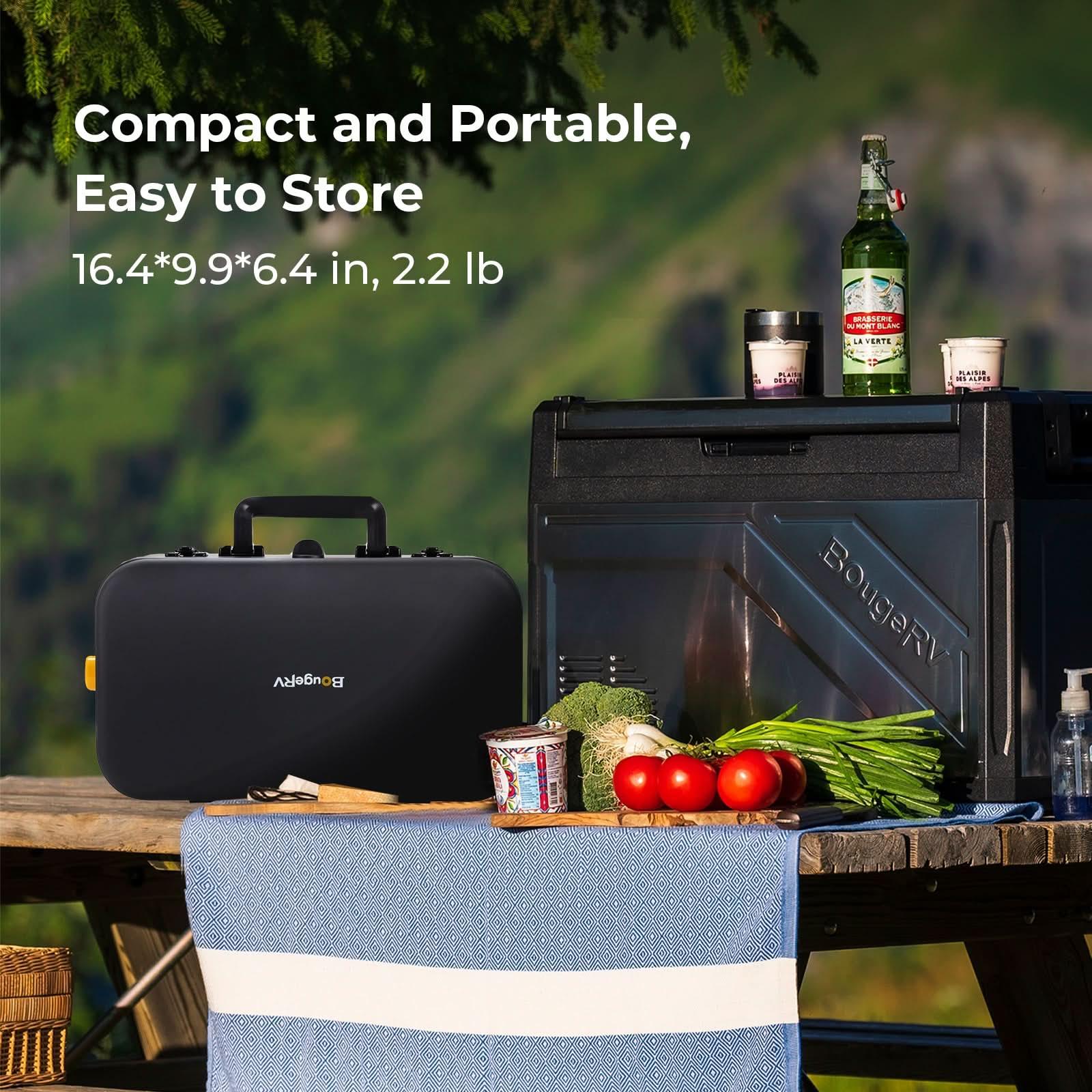 BougeRV Compact Outdoor Portable Electric Barbecue Grill - Image 7