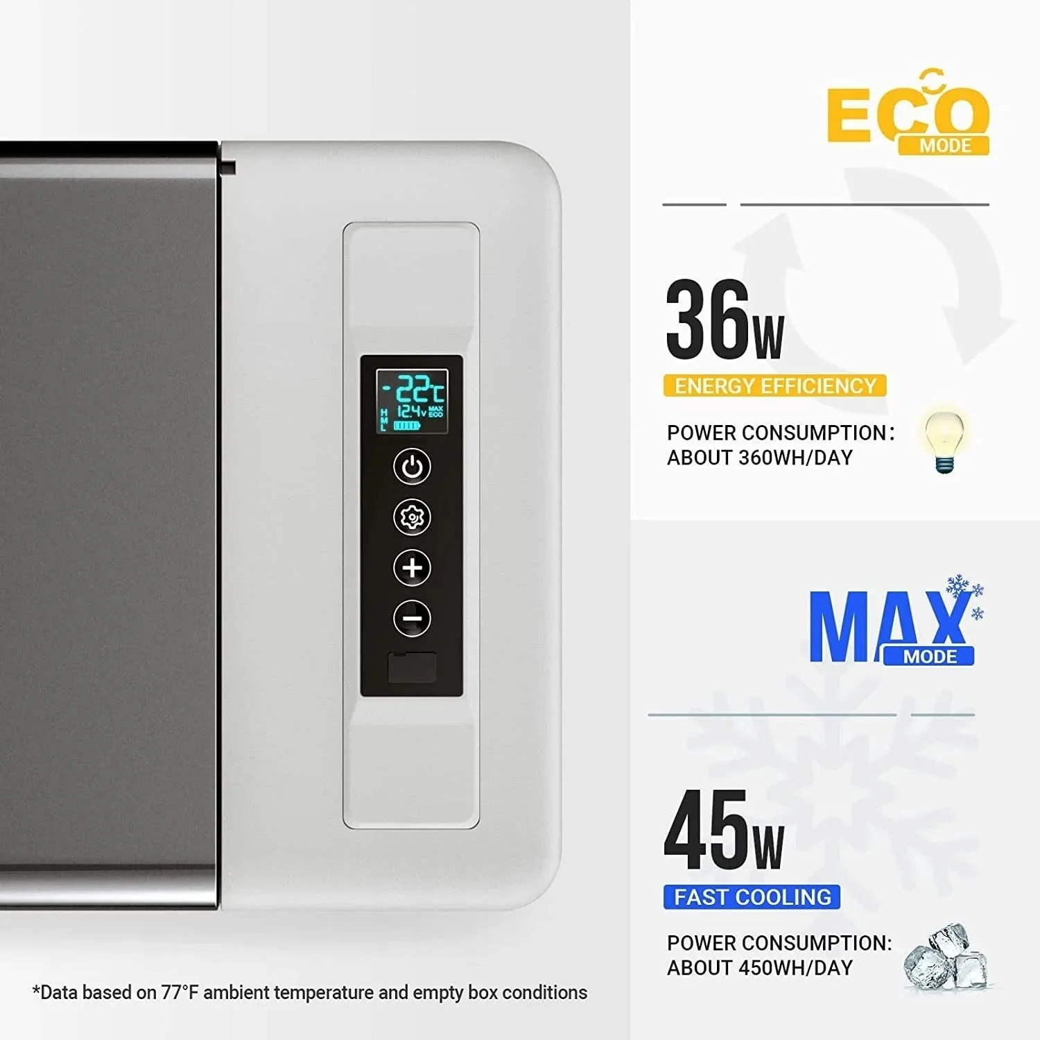 BougeRV CR 12V Portable Refrigerator (SC) - Image 2