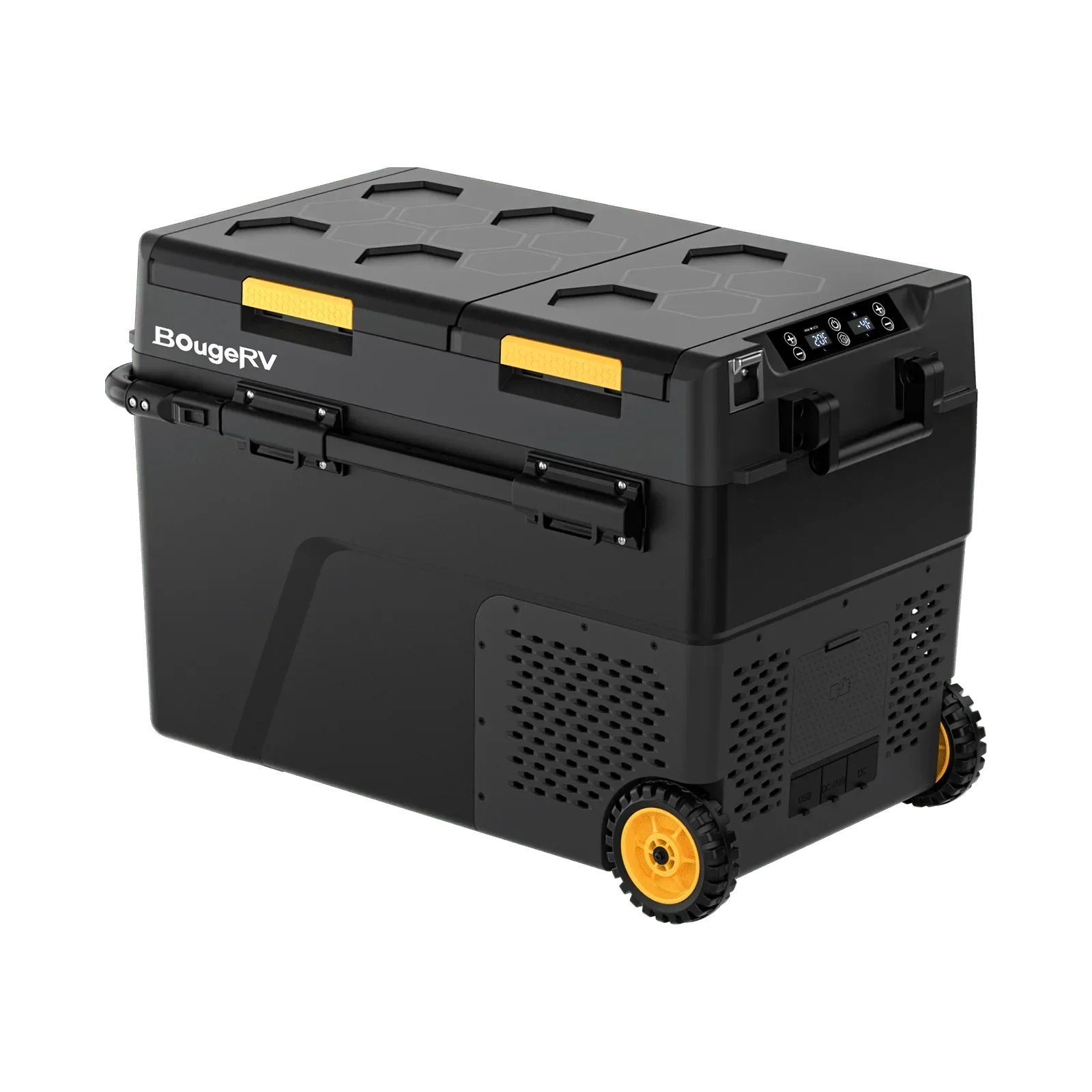 BougeRV CRD2 Dual Zone Solar Battery Portable Fridge Kit - Image 3