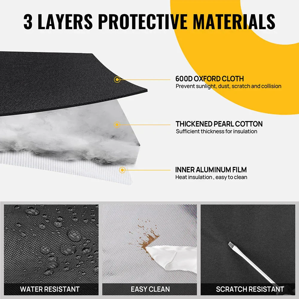 BougeRV CRD45 48 Quart Refrigerator Insulated Protective Cover - Image 4