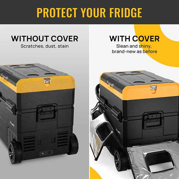 BougeRV CRD55 59 Quart Dual Zone Fridge Insulated Protective Cover (SC) - Image 2