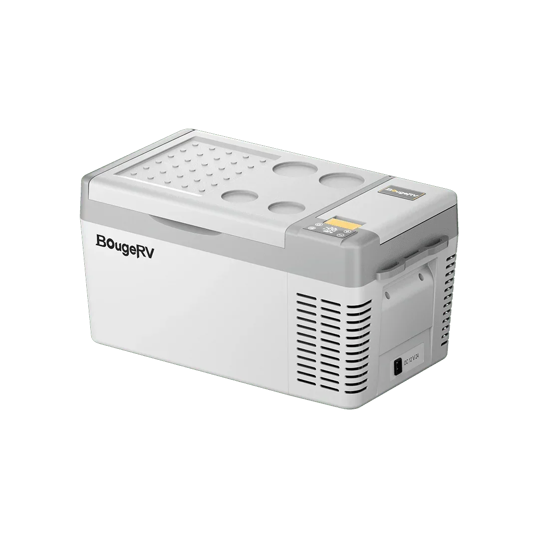 BougeRV CRPRO20 21 Quart 12V Portable Car Fridge Freezer White - Image 2