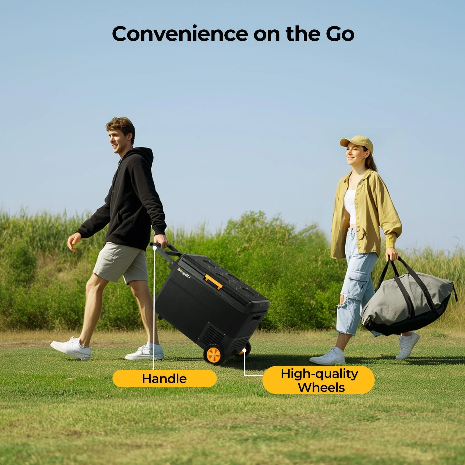 BougeRV CRS 53QT 12 Volt Portable Car Fridge (SC) - Image 8