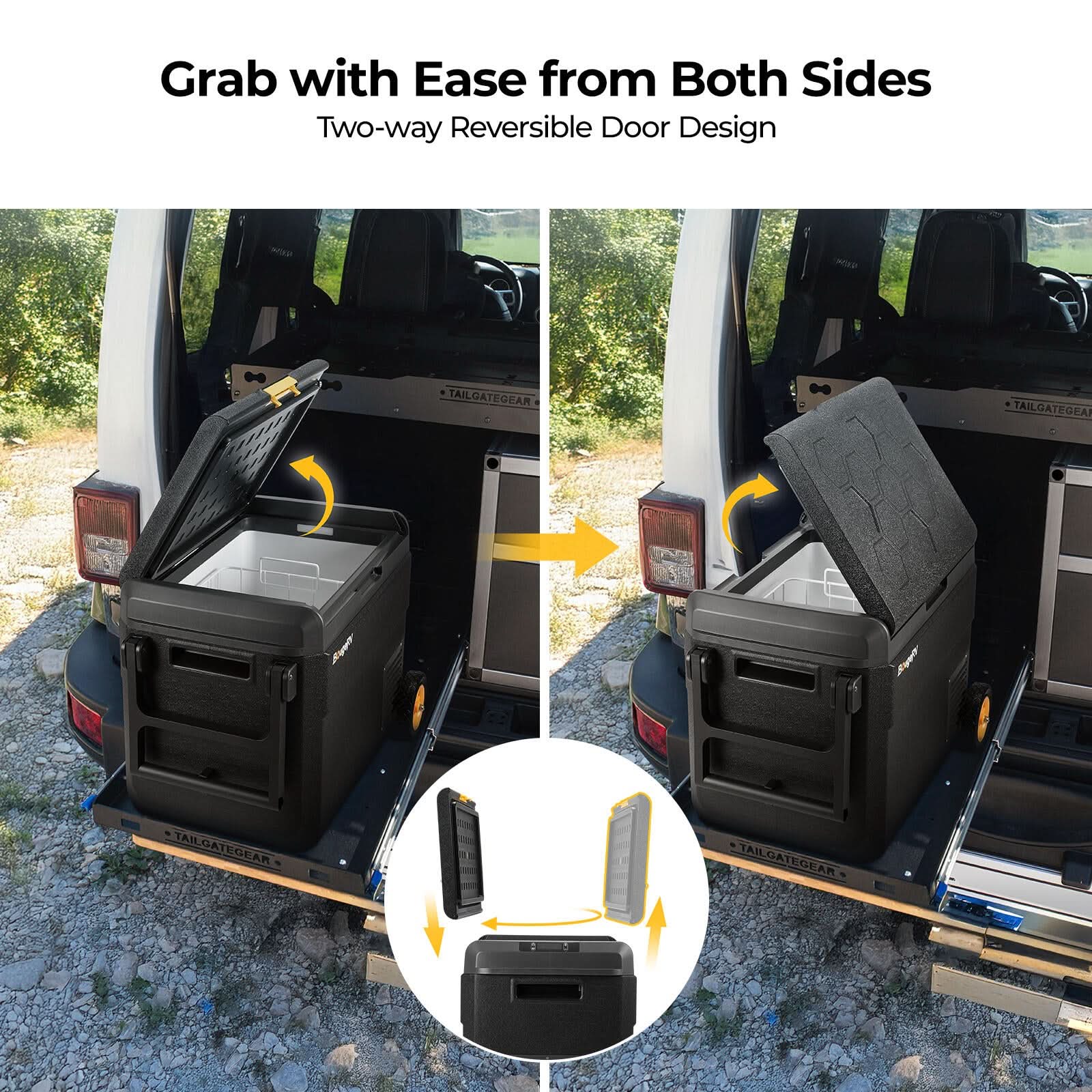 BougeRV CRS 63QT 12 Volt Portable Car Fridge (SC) - Image 7