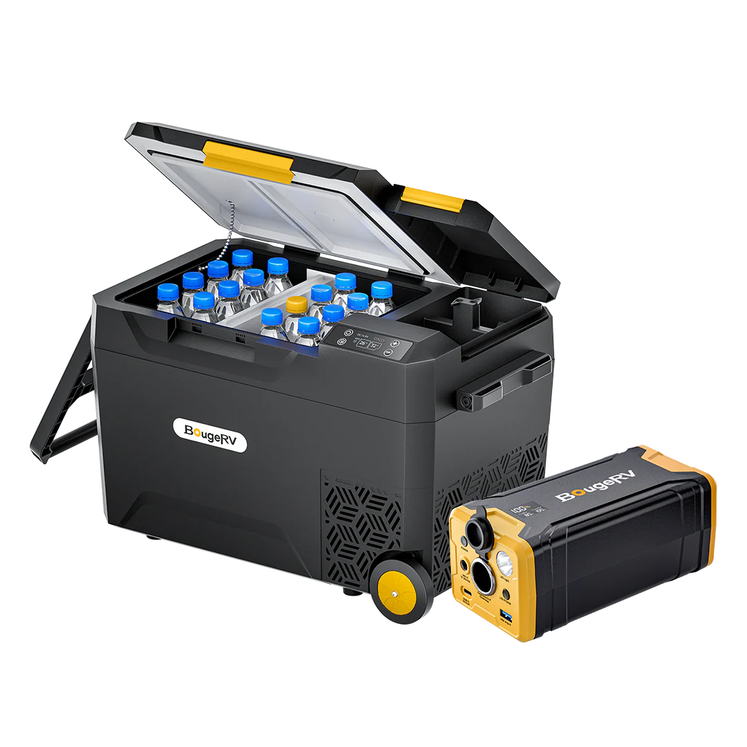 BougeRV CRX2 31QT Battery Powered Insulated Dual-Zone Portable Fridge (SC) - Image 8