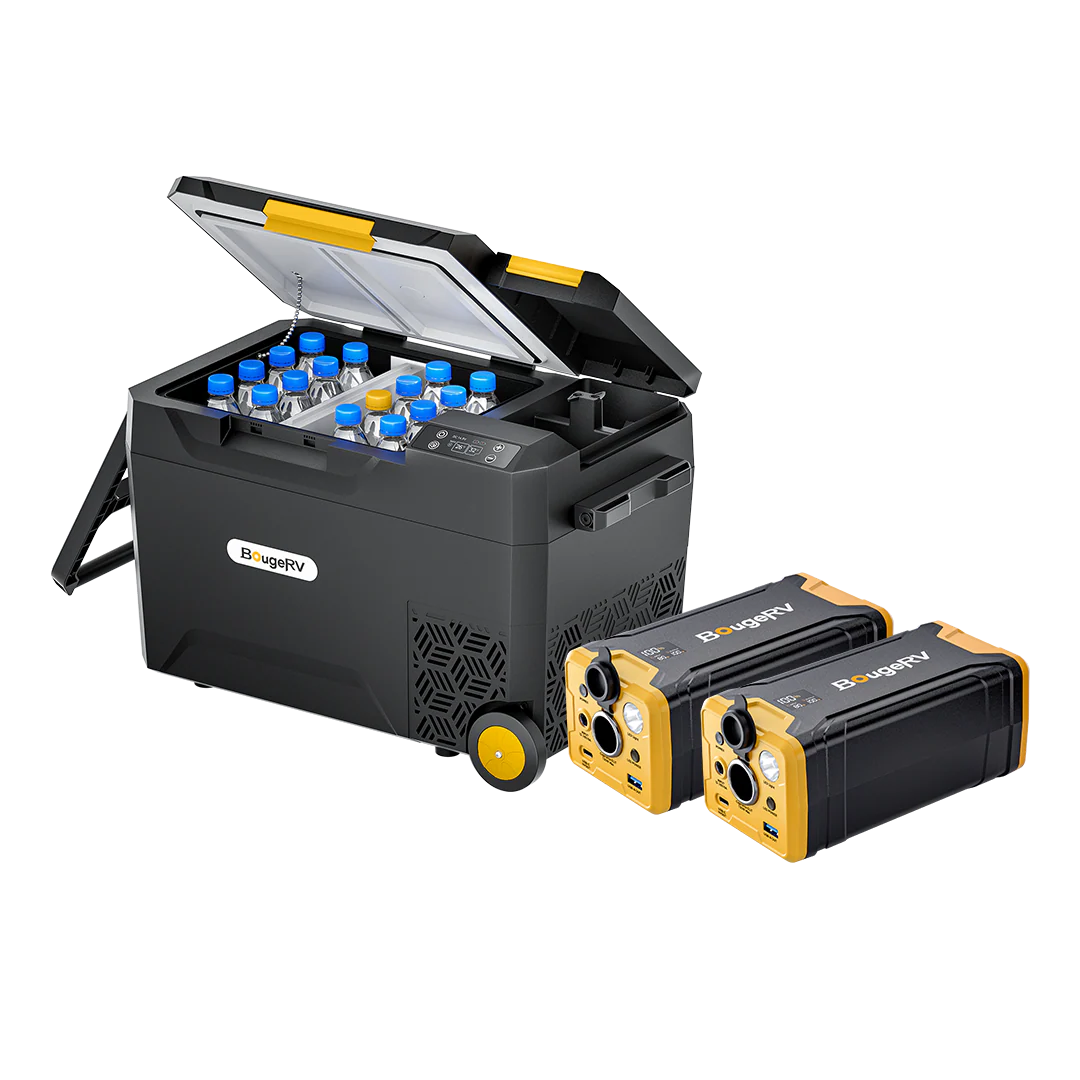 BougeRV CRX2 31QT Battery Powered Insulated Dual-Zone Portable Fridge (SC) - Image 9