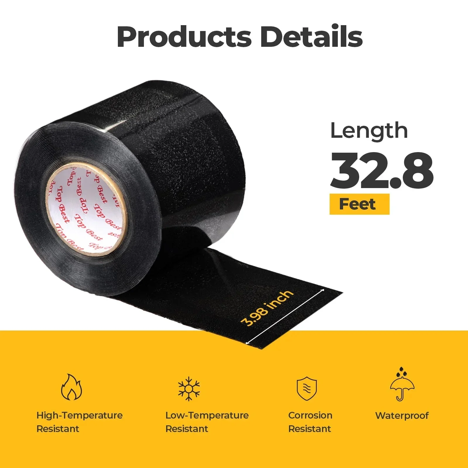 BougeRV Flexible Solar Panel Waterproof Butyl Rubber Tape - Image 2